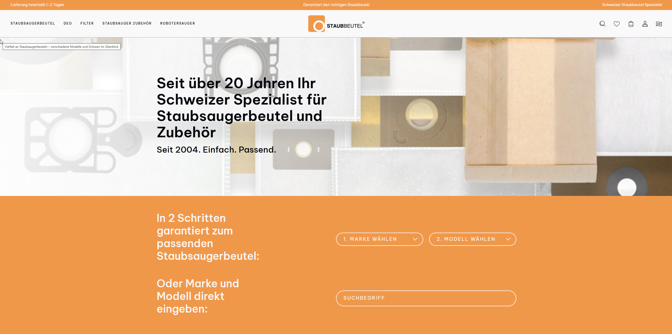 Klare Struktur für tausende Produkte